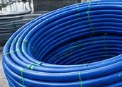 Wetpipe HDPE PE100 coiled pipe for municipal water supply and reticulation installation